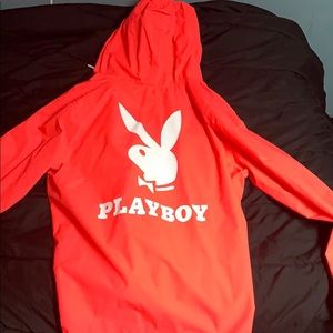 PAC sun playboy  orange wind breaker
